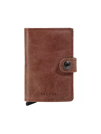 SECRID | Geldbörse - Miniwallet VINTAGE MINI Cognac Brown | 